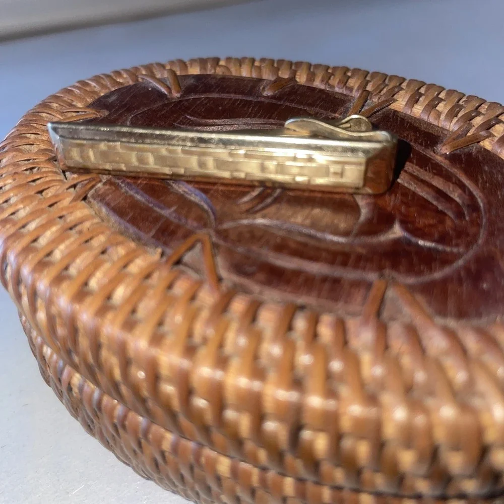 Vintage‎ Swank Basket weave Tie Bar Clip